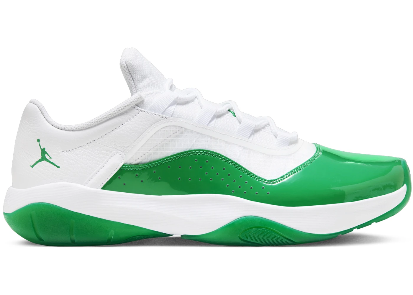 HOT White Jordan 11 Emerald Retro Low Emerald Jordan 11