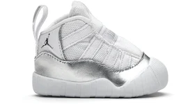 Jordan 11 Crib Bootie White Platinum (I)