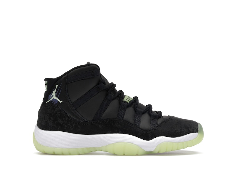 Air Jordan 11 ブラック/エメラルド Jordan 11 Retro Black Barely Volt (GS) - IB1378-001 - US