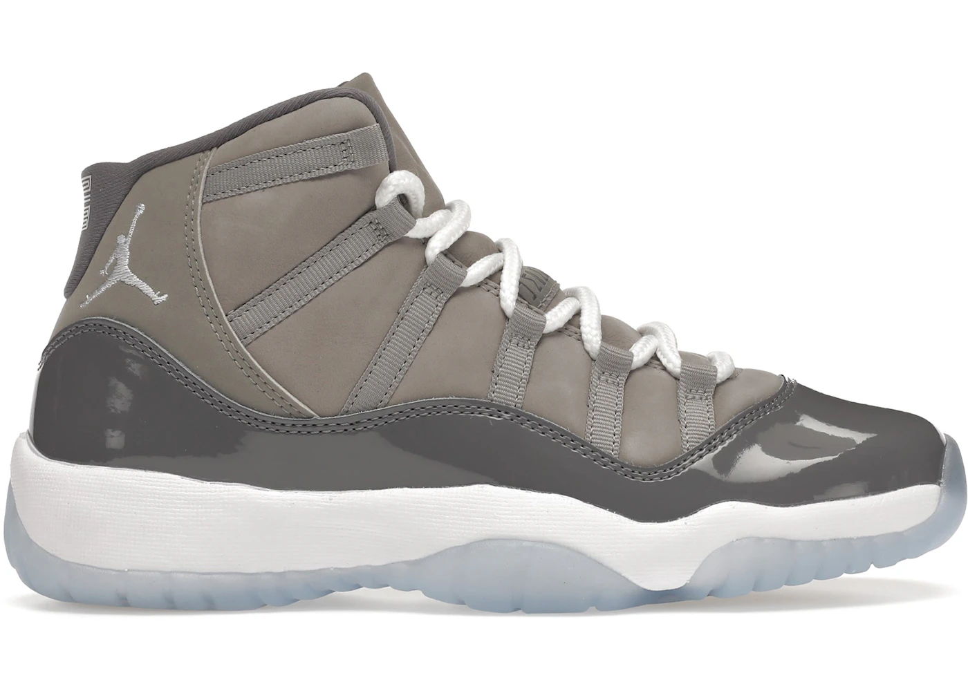 Jordan 11 Retro en gris hielo (2021) (para escolares) 378038-005