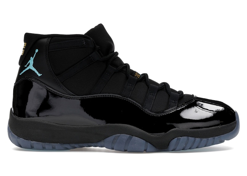 Men's Jordan 11 Retro (Footlocker Special Box) (2025) Sneakers in Black/Gamma Blue/Varsity Maize