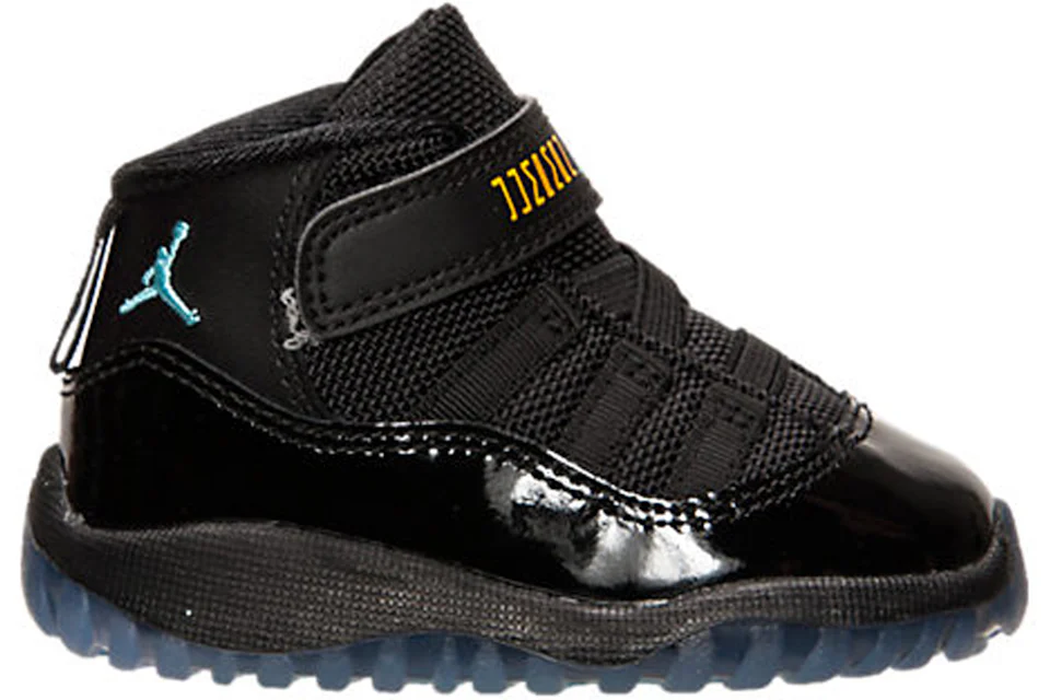 Air jordan 11 retro black deals gamma blue