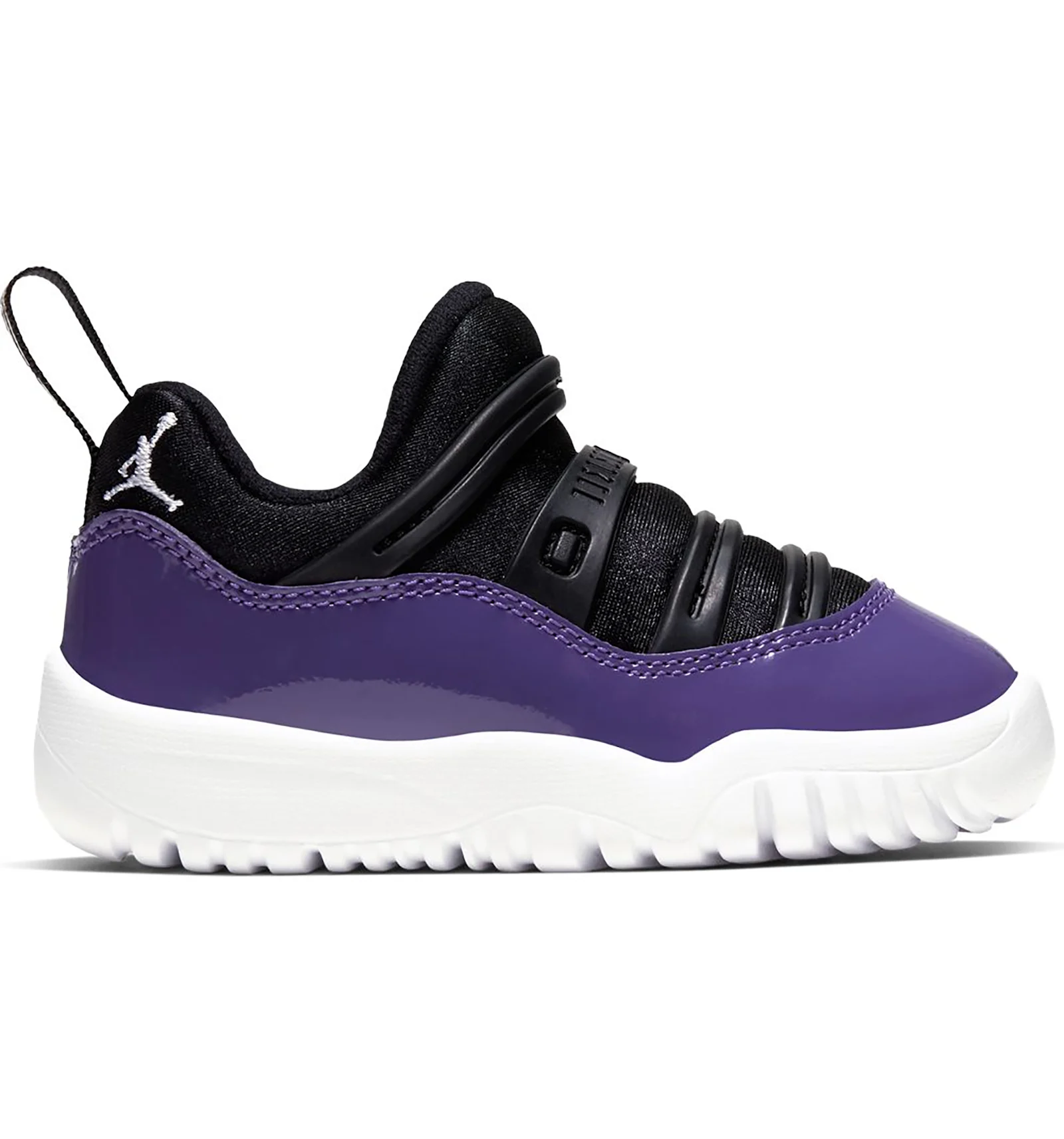 Purple top 11s jordans