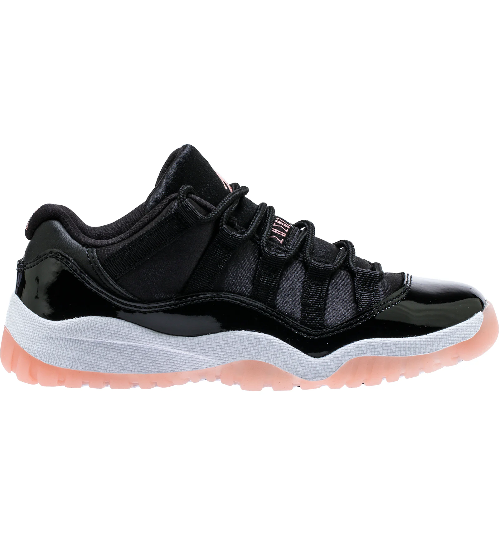 Nike air jordan 11 retro xi low coral black deals