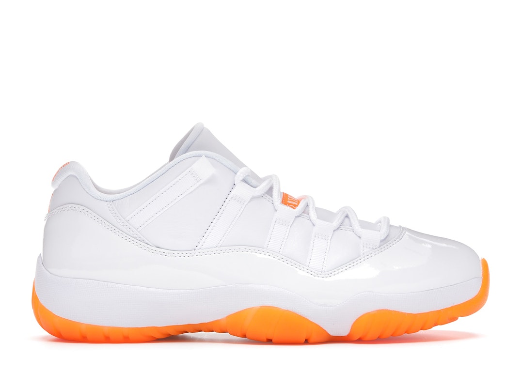 Pre-owned Jordan 11 Retro Low Citrus (2021) (women's) In White/bright Citrus