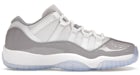 Jordan 11 Retro niedrig zementgrau (GS)