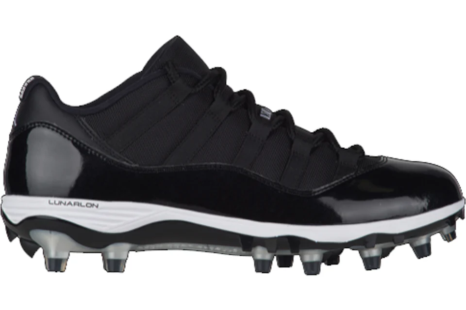 Jordan 11 Retro Low Cleat Black