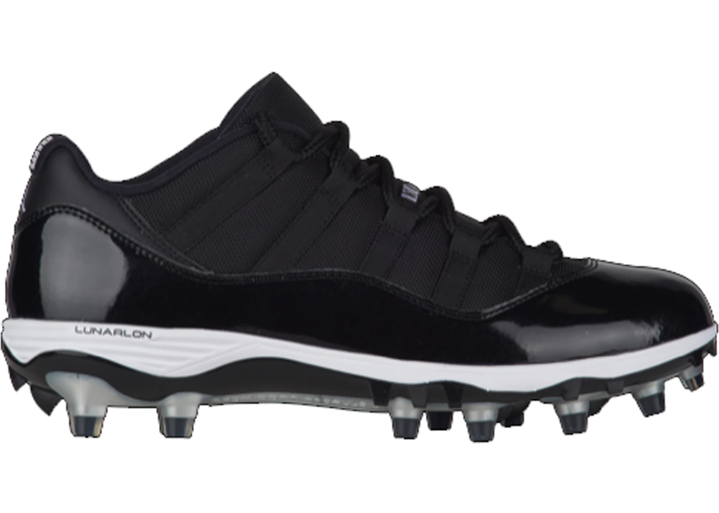 All black top jordan cleats