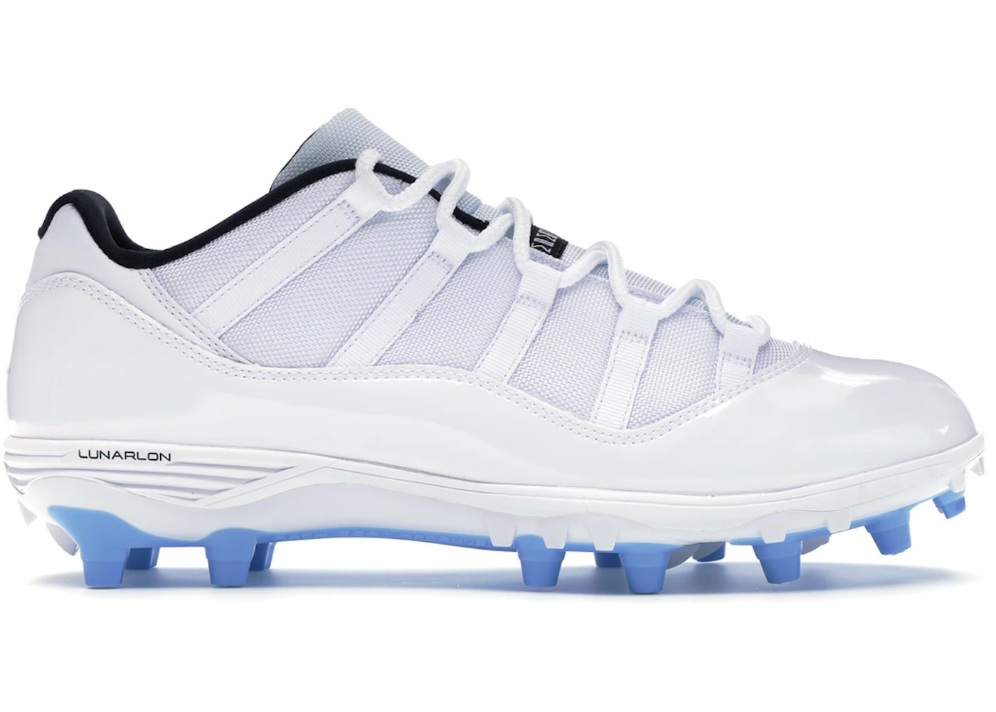 Jordan 11 cleats blue outlet