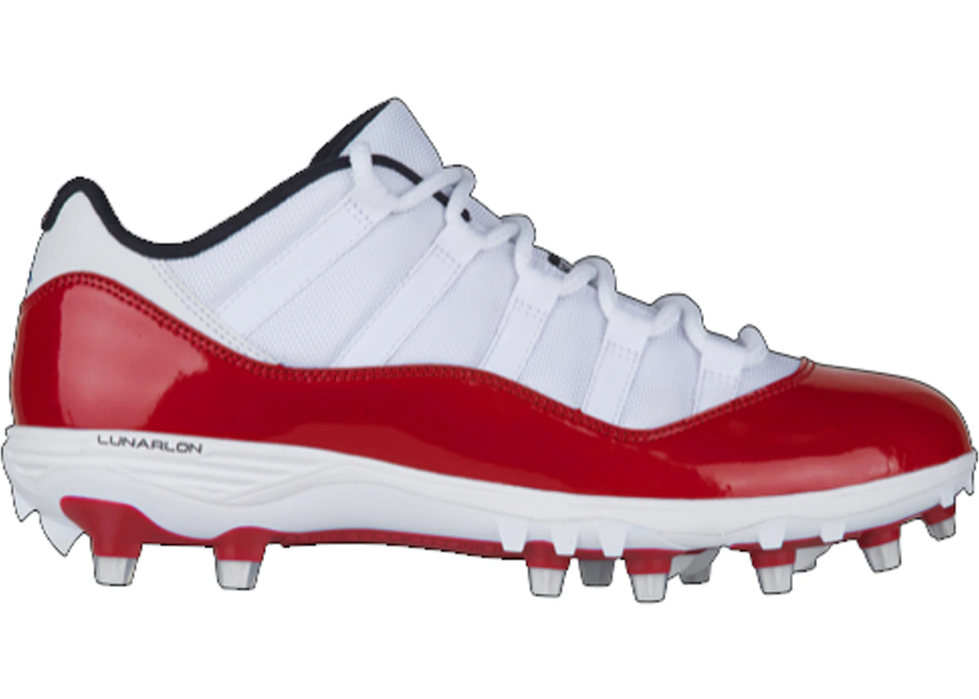 Jordan 11 Retro Low Cleat White Red Men s AO1560 101 US