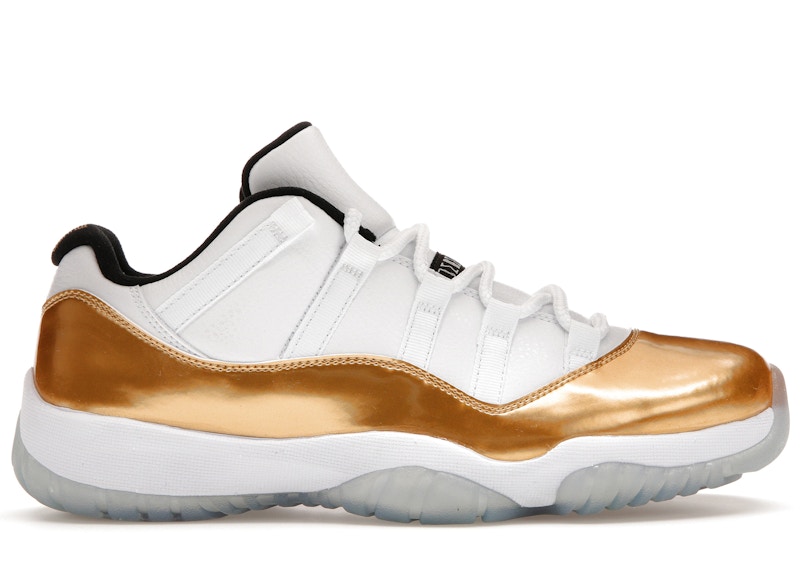 jordan retro 11 low gold