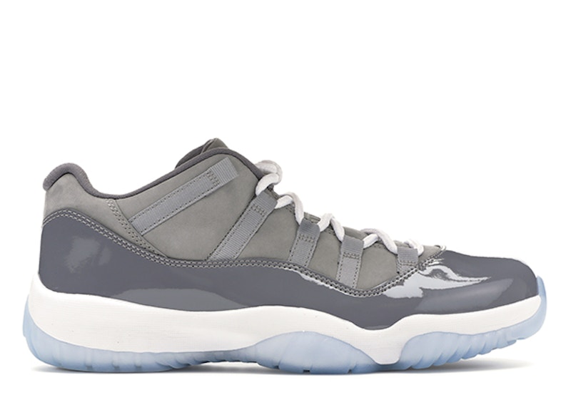 Jordan 11 Retro Low Cool Grey Men's - 528895-003 - US