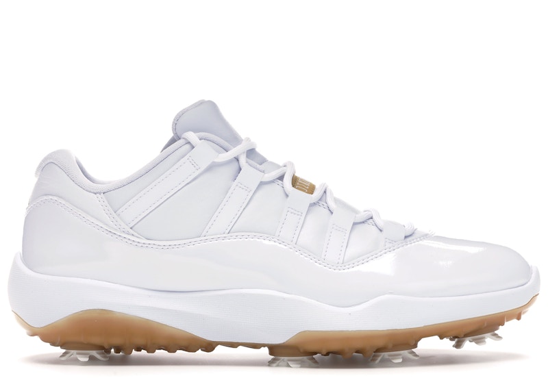 Jordan 11 Retro Low Golf White Metallic Gold Men's - AQ0963-102 - US