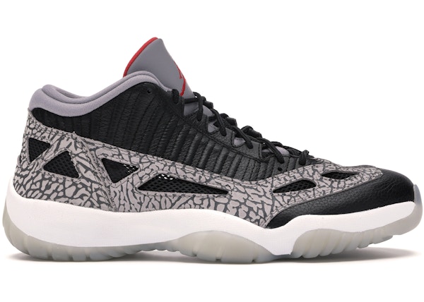 Jordan 11 Retro Low Ie Black Cement 006 Jordan 11 Retro Low Ie Black Cement 006