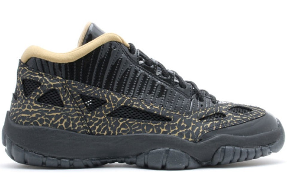 Jordan 11 Retro Low IE Black Metallic Gold Women s