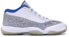 Jordan 11 Retro Low IE White Argon Blue