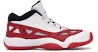 Jordan 11 Retro Low IE Blanc Gym Rouge (ado)