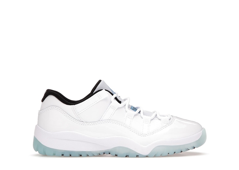 All white low top 2024 11s