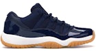 Jordan 11 Retro Low Midnight Azul marino (para escolares)