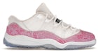 Jordan 11 Retro Bassa Rosa Pelle di Serpente (PS)