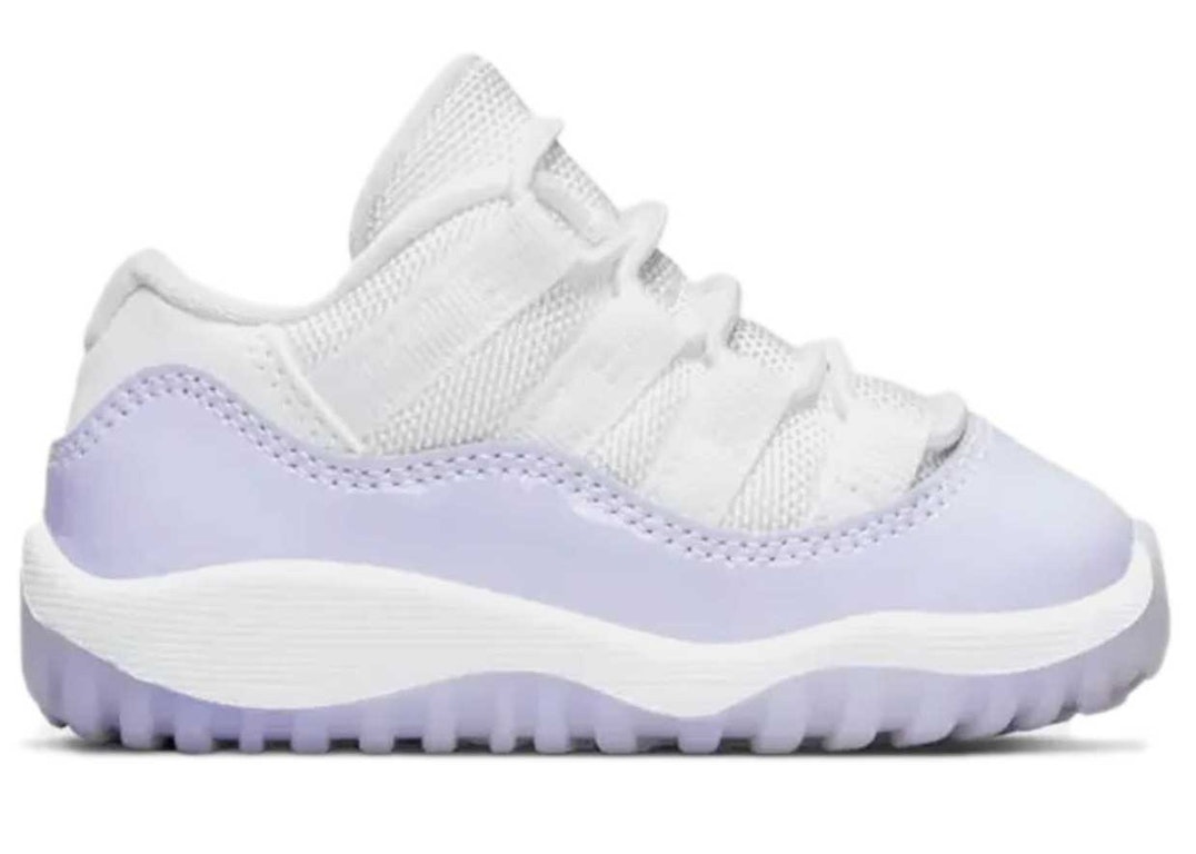 Pre-owned Jordan 11 Retro Low Pure Violet (td) In White/pure Violet/white