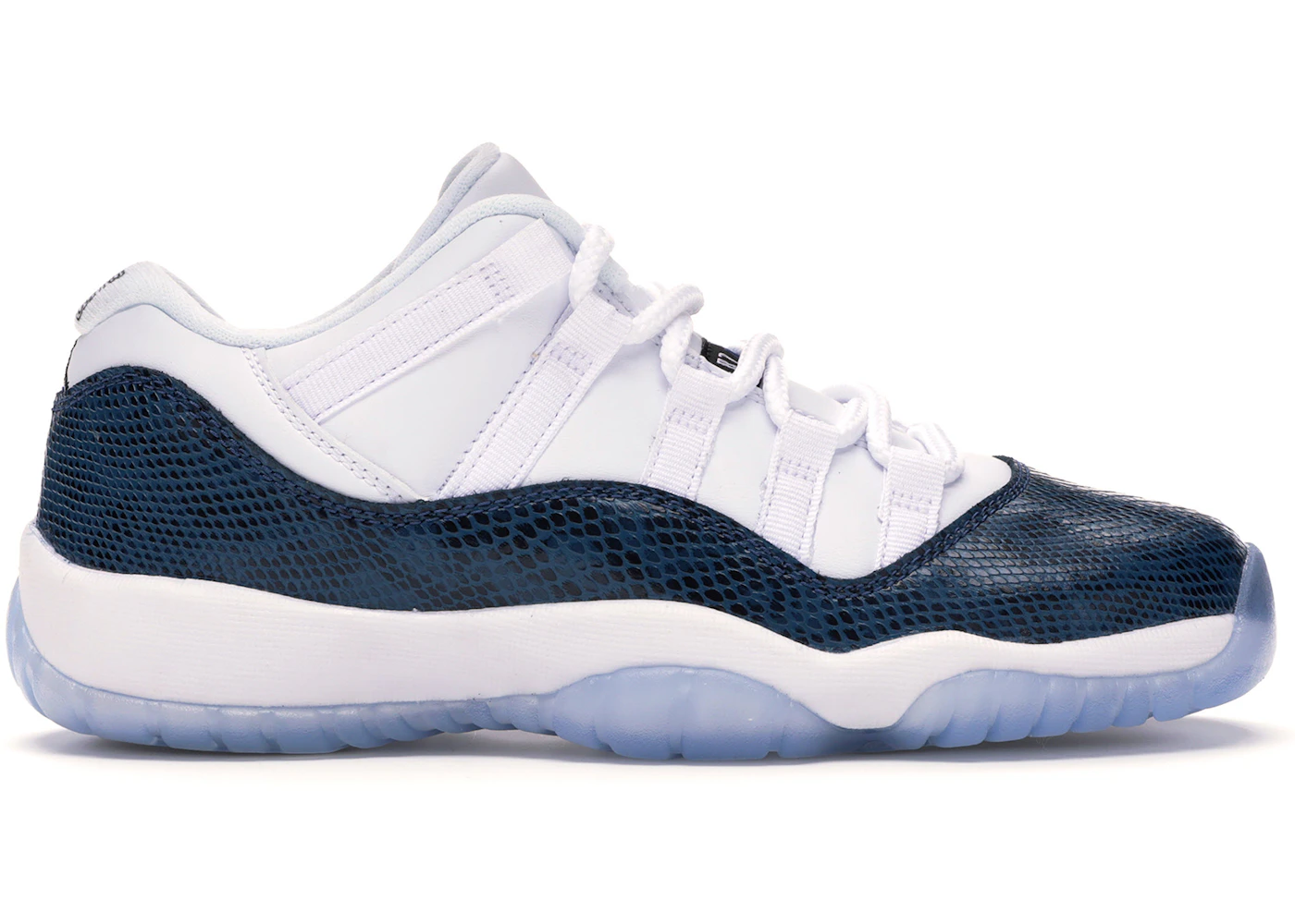 Air jordan 11 low blue snakeskin grade school Clearance