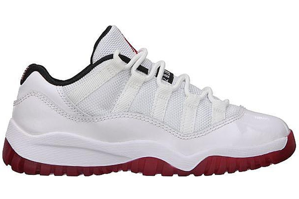 Jordan 11 Retro Low White Red (2012) (PS) Kids' - 505835-111 - US
