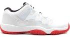 Jordan 11 Retro Low Blanco Varsity Rojo (para escolares)