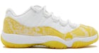 Jordan 11 Retro Bassa Giallo Pelle di Serpente (PS)