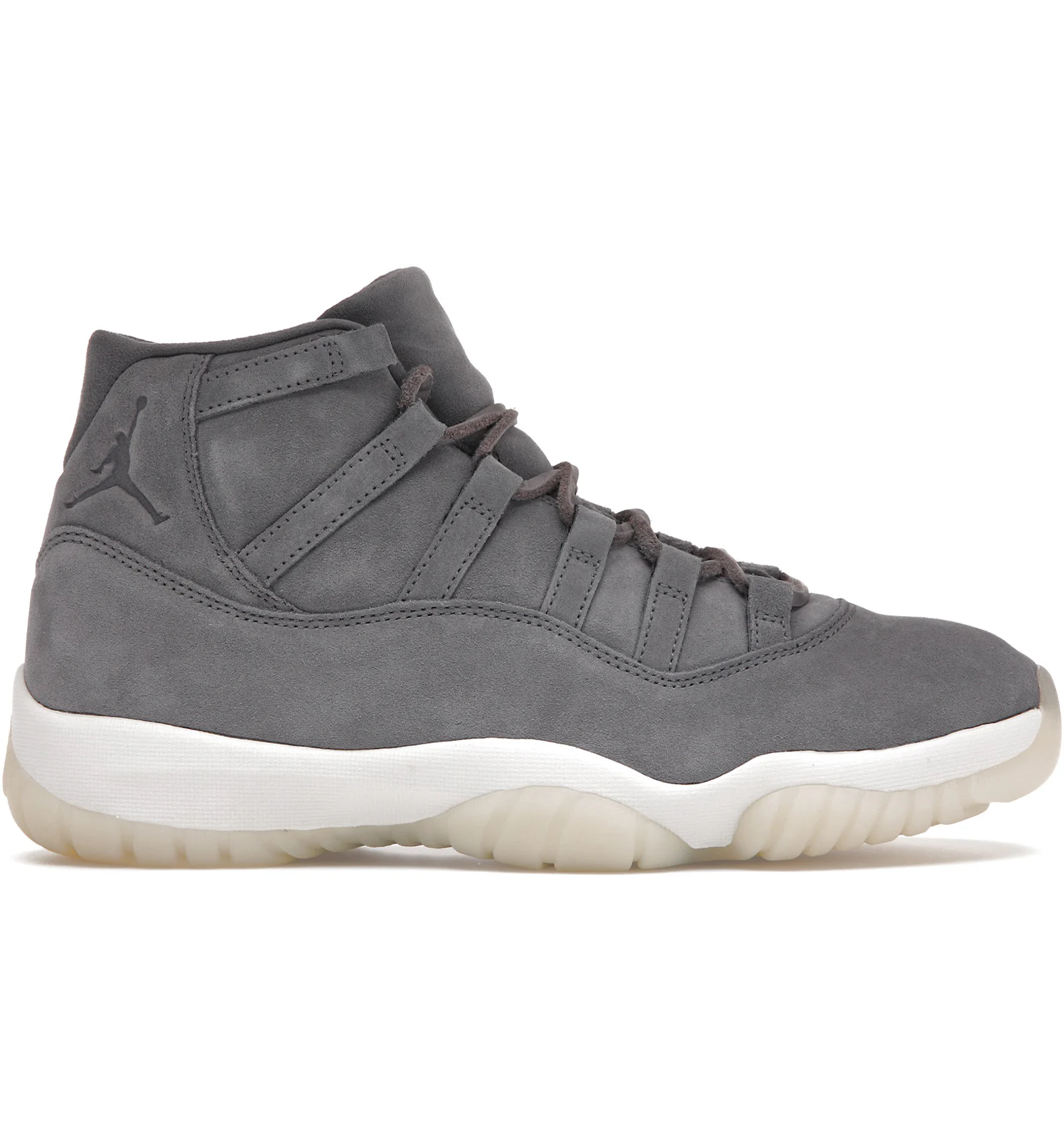 Black and grey suede jordans Clearance