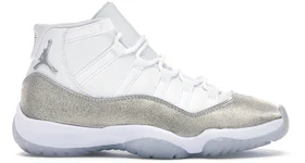 Jordan 11 Retro White Metallic Silver (Women's)