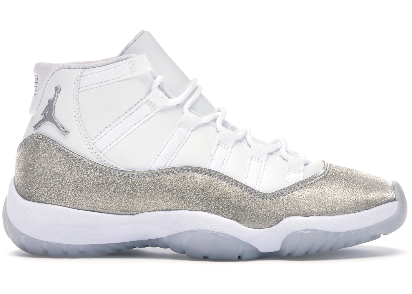 Jordan 11 Retro White Metallic Silver W Ar0715 100 Jordan 11 Retro White Metallic Silver W Ar0715 100