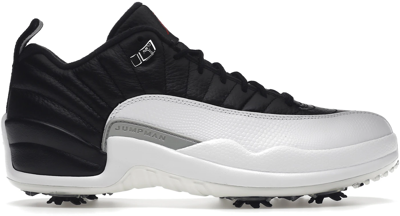 Nike Air Jordan XII Low 'Taxi' Golf Shoes DH4120-100 Men's Size 7 No Lid