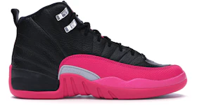 Jordan 12 Retro Black Deadly Pink (GS)