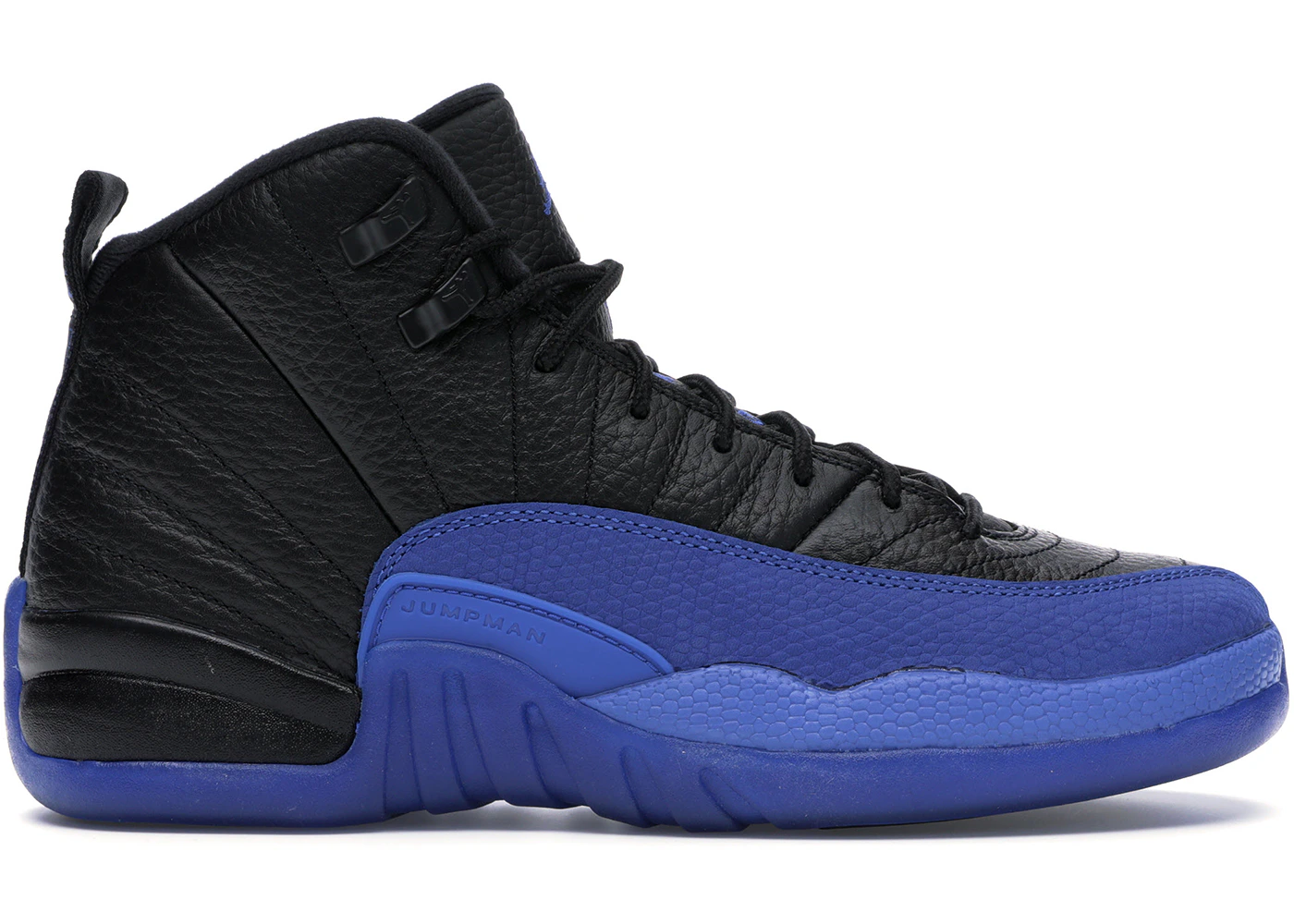 Jordan 12 Retro Black Game Royal Gs 014 Jordan 12 Retro Black Game Royal Gs 014