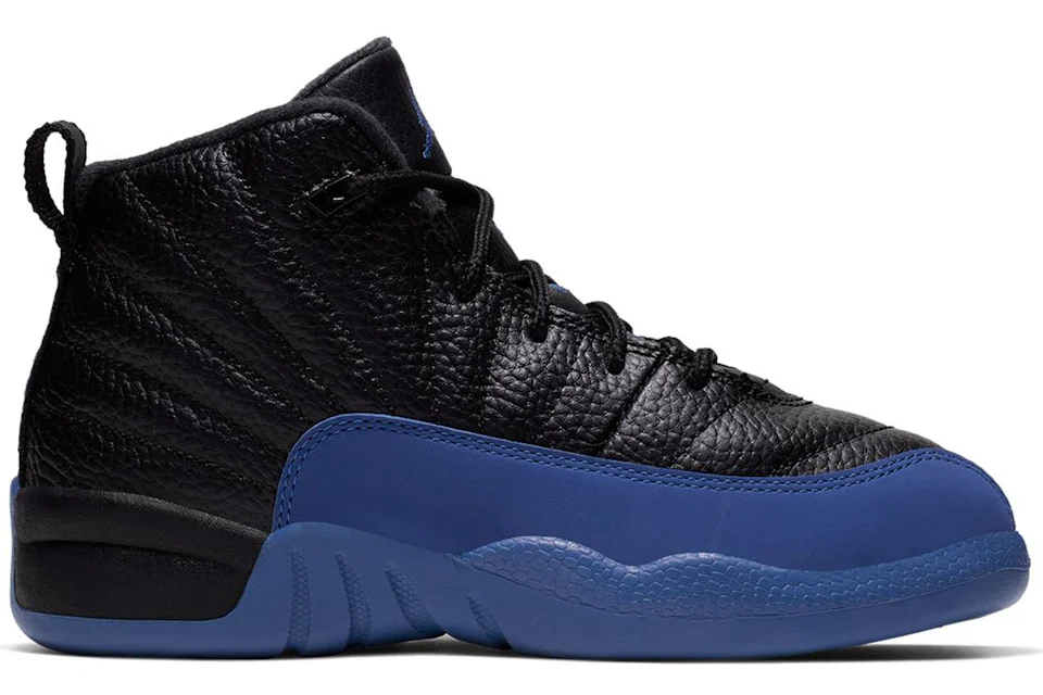 Air jordan 12 top retro black game royal