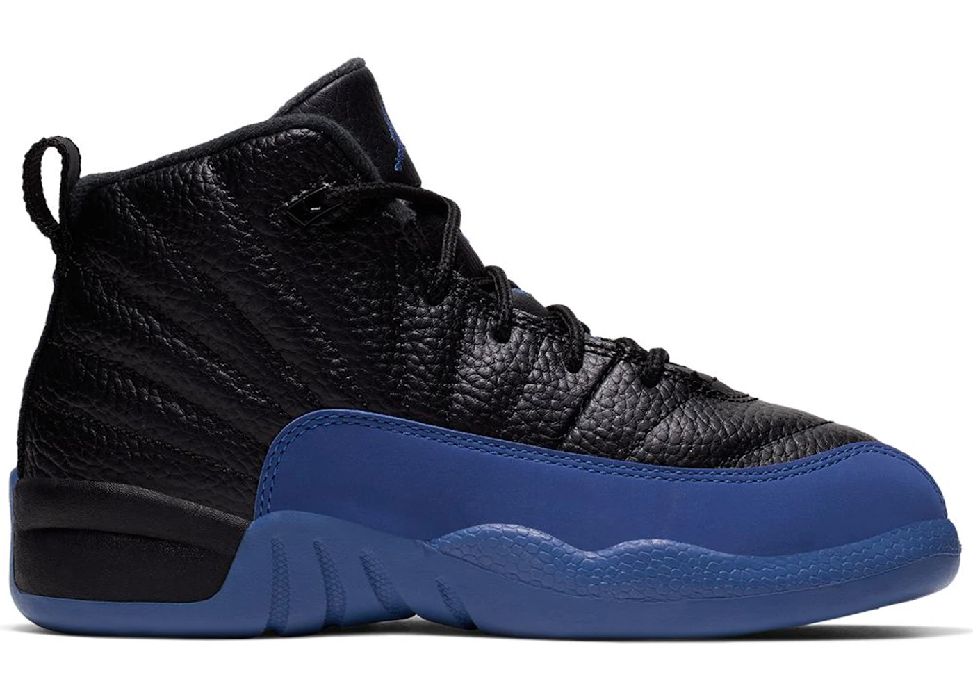 Jordan 12 Retro Black Game Royal PS Kids 151186 014 US