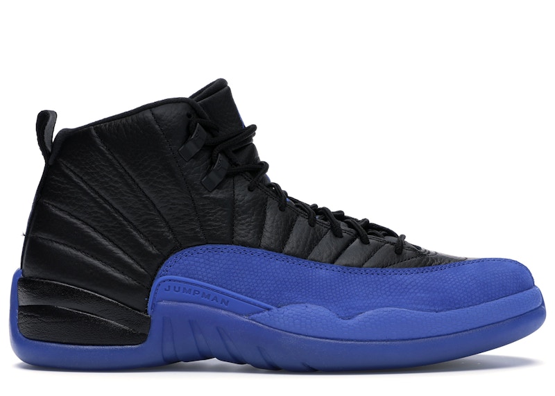 Jordan 12 Retro Black Game Royal Men's - 130690-014 - US