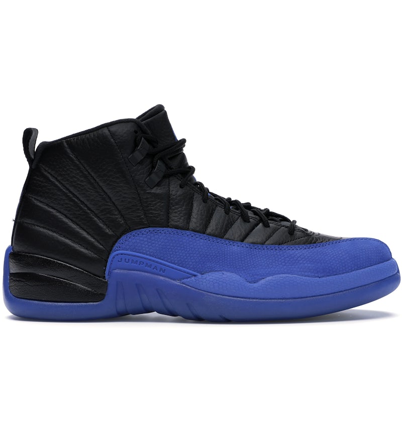 Jordan 12 Retro Black Game Royal Men's 130690-014 US