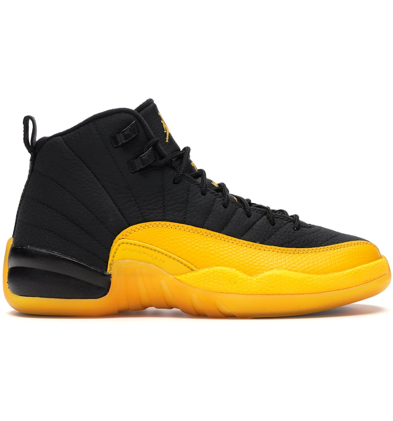 Nike Black And Yellow 12 Jordans Jordan 12 Retro Black University