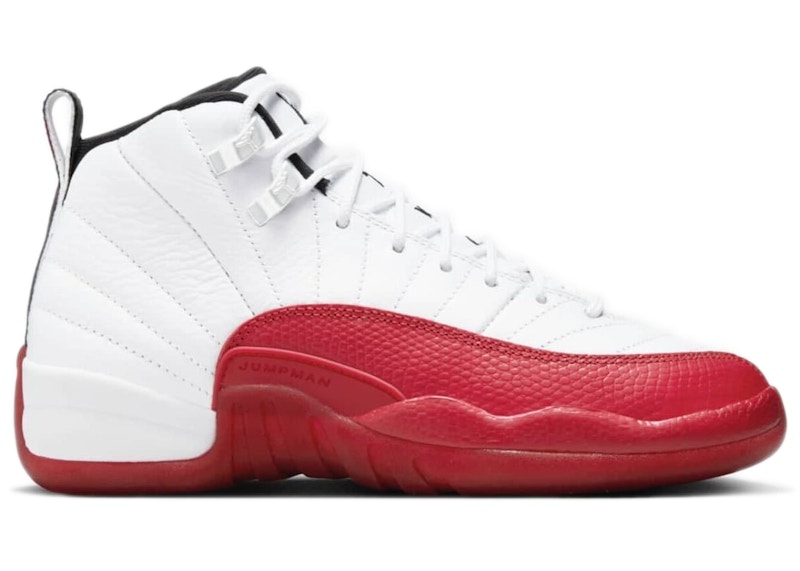 Jordan 12 Retro Cherry (2023) (GS) Kids' - 153265-116 - US