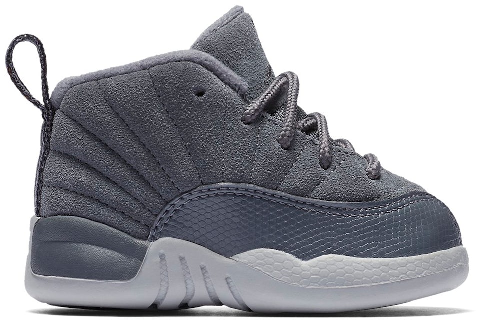 Jordan 12 Retro Dark Grey TD Toddler 850000 005 GB