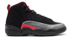 Jordan 12 Retro Nero/Sirena Rosso (GS)