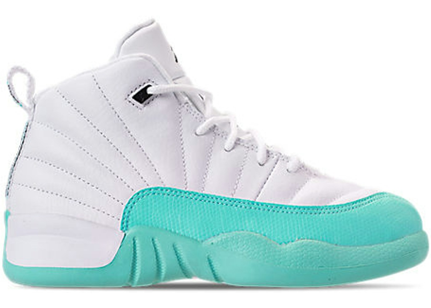 jordan 12 aqua and black