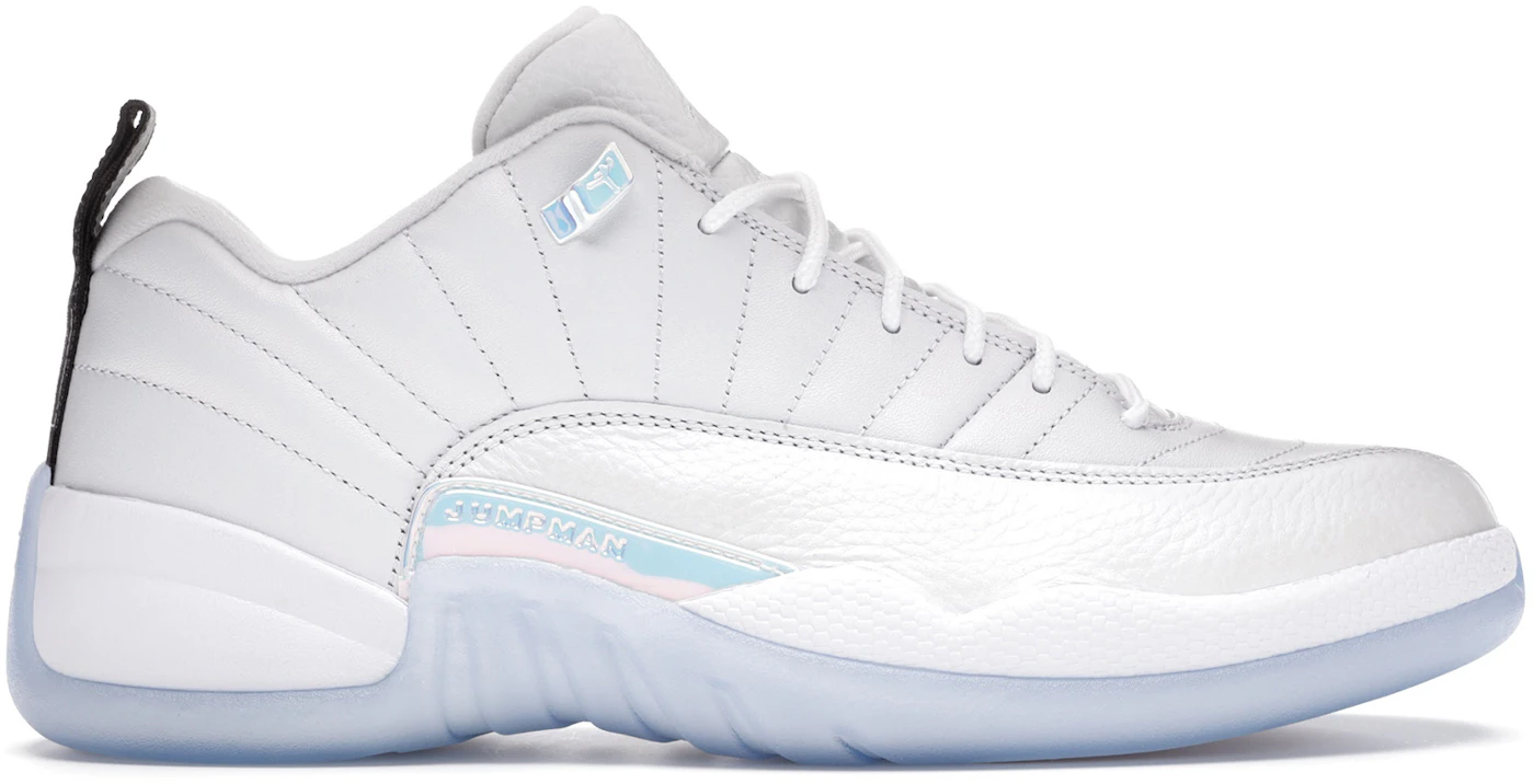 Air Jordan 12 XII Low Easter White Multi - Color Shoes DB0733 - Air Jordan  VIII-inspired Air Hoop Structure - MultiscaleconsultingShops - 190