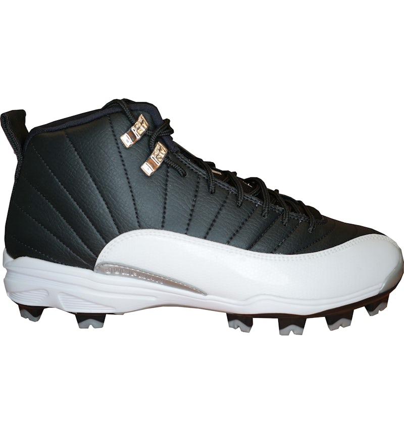 Jordan 12 baseball cleats metal online
