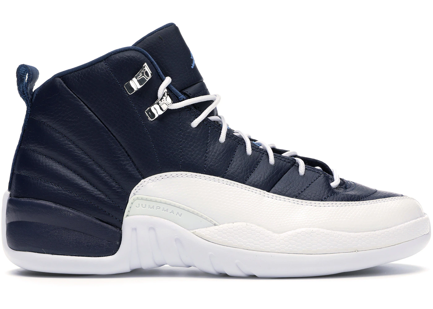Grey Navy Jordan 12 Jordan 12 Retro Obsidian (2012) (GS) 153265-410 US