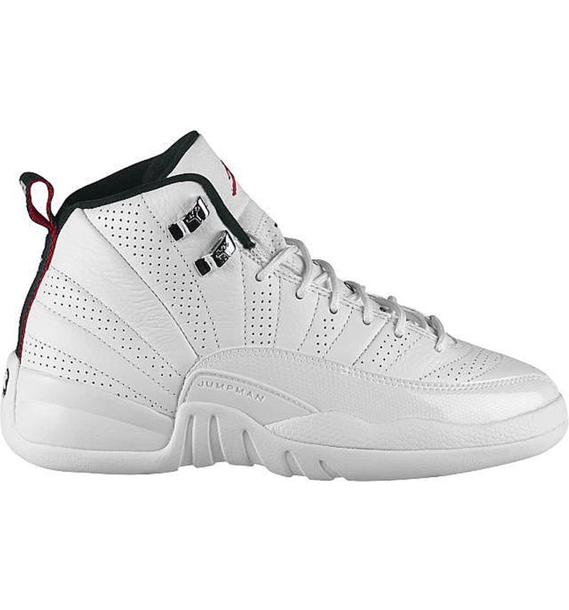 Jordan 12 Retro Rising Sun Banned Insoles (GS) 153265-163 US