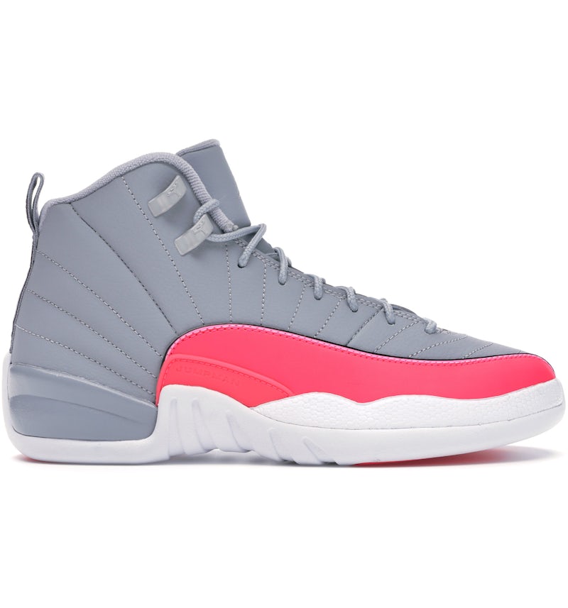 Jordan 12 Retro Wolf Grey Racer Pink (GS) 510815-060 US