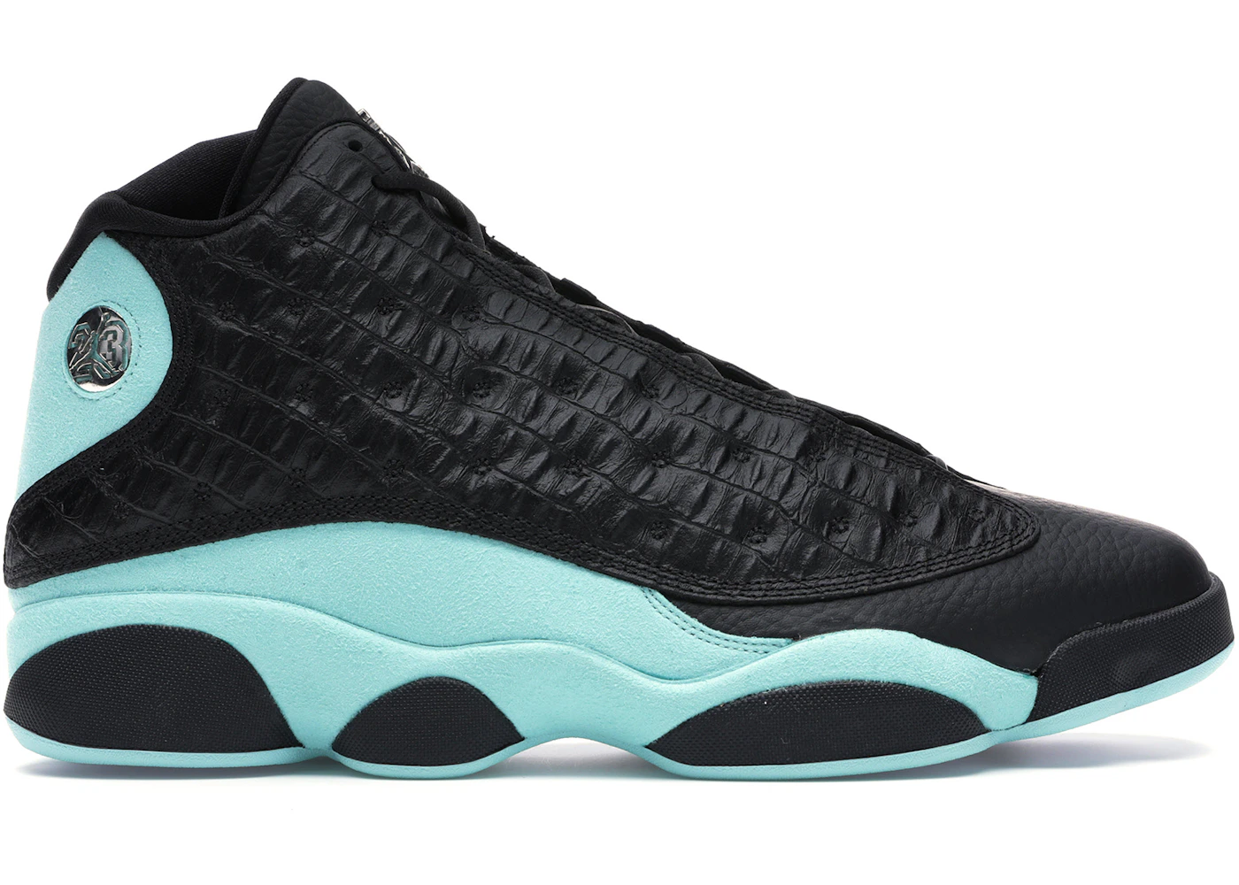 Jordan 13 Retro Black Island Green Men's 414571-030 US